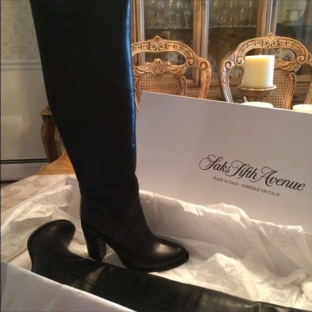 Saks over the knee boots